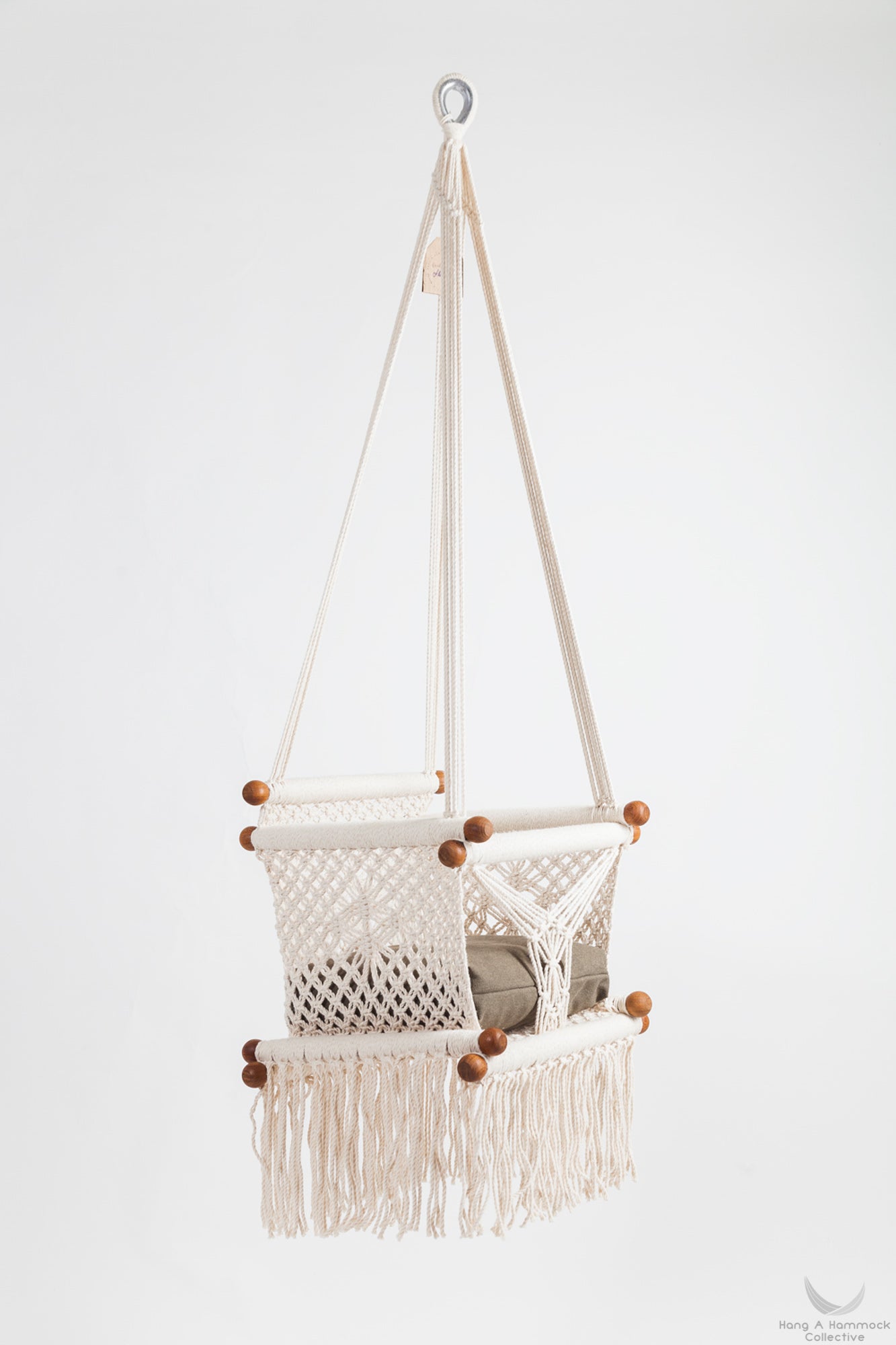 Timber Cotton Baby Swing Chair. 100 Natural