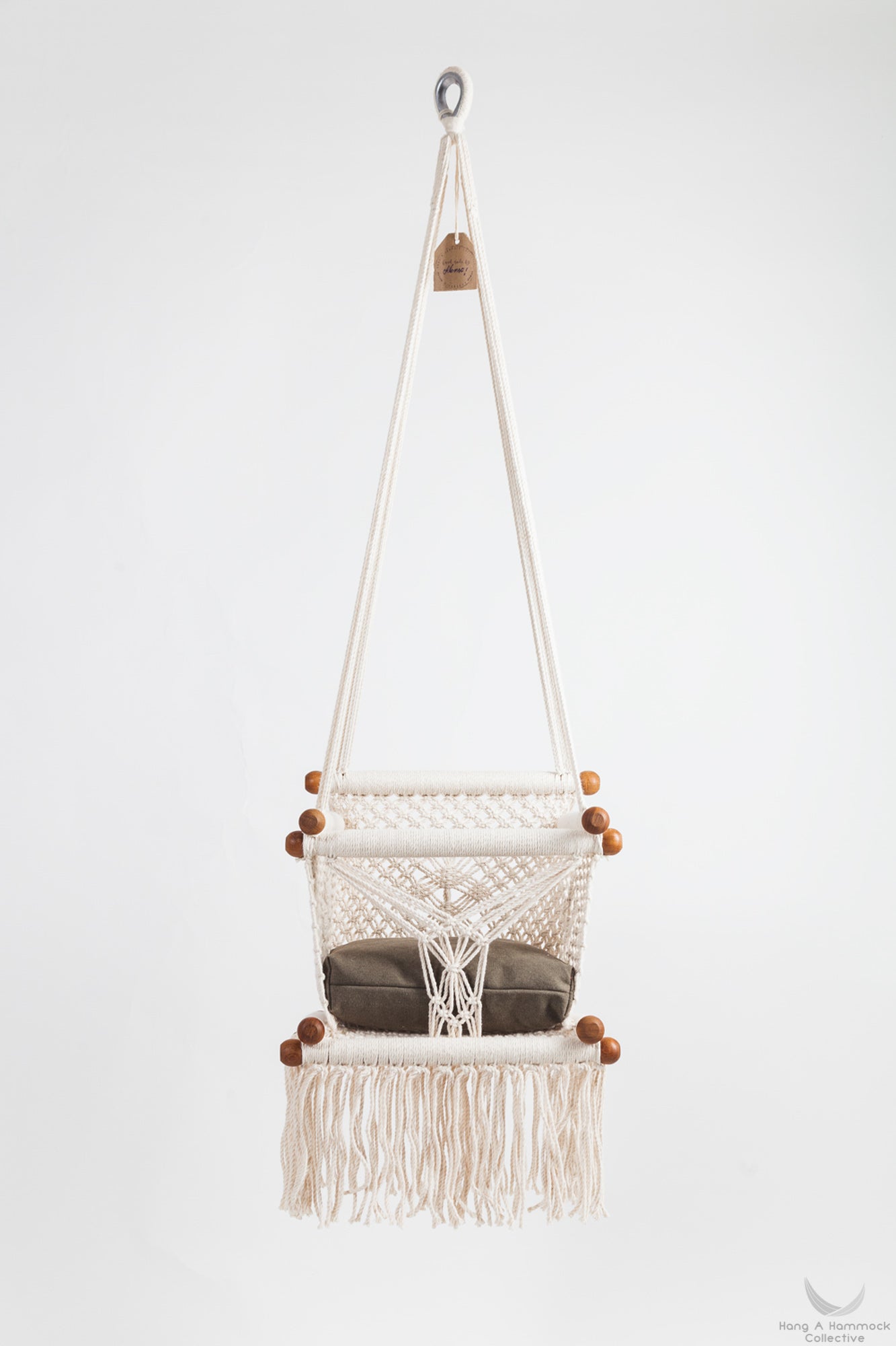 Timber & Cotton Baby Swing Chair. 100% Natural.