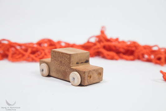 Wooden Vehicles Toys Set