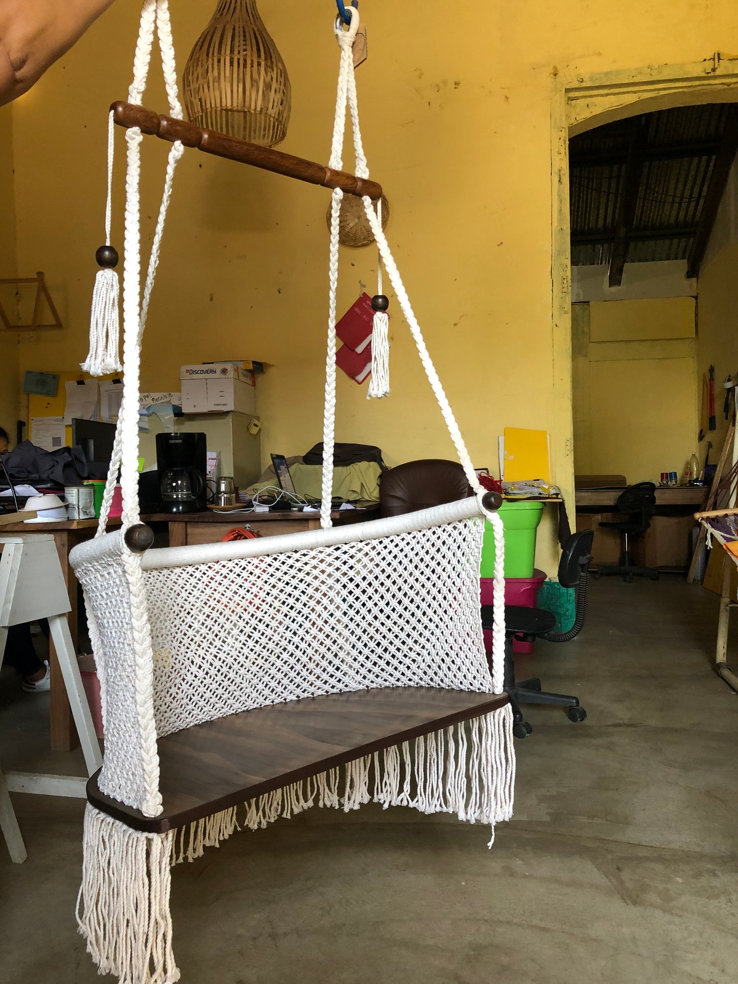 SALE! Hanging Chair in Macrame for Adults - Handmade in Nicaragua