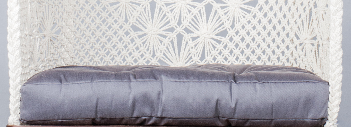blue color cotton pad