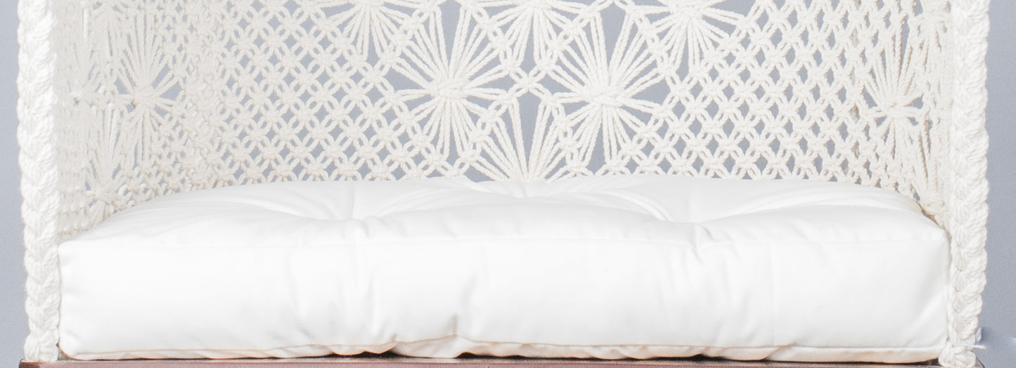 ivory color cotton pad