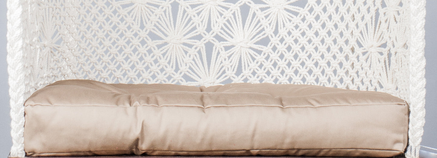 khaki color cotton pad