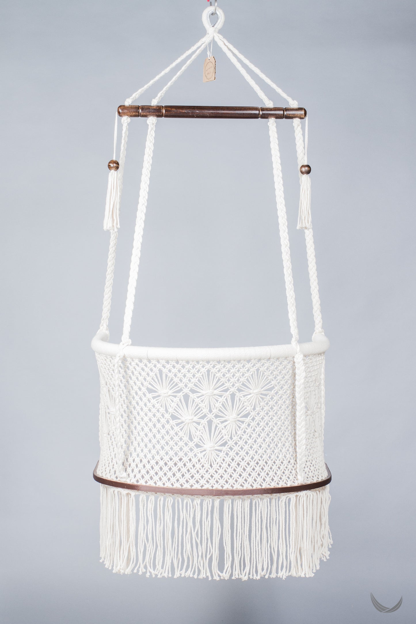 hanging chair back side