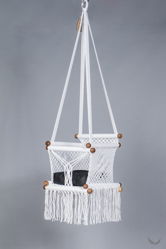 Baby Swing Chair in Pure White LIMITED EDITION