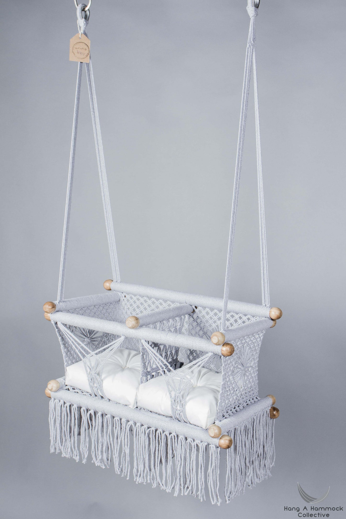 Twins Baby Chair - GREY AND CREAM CUSHIONS