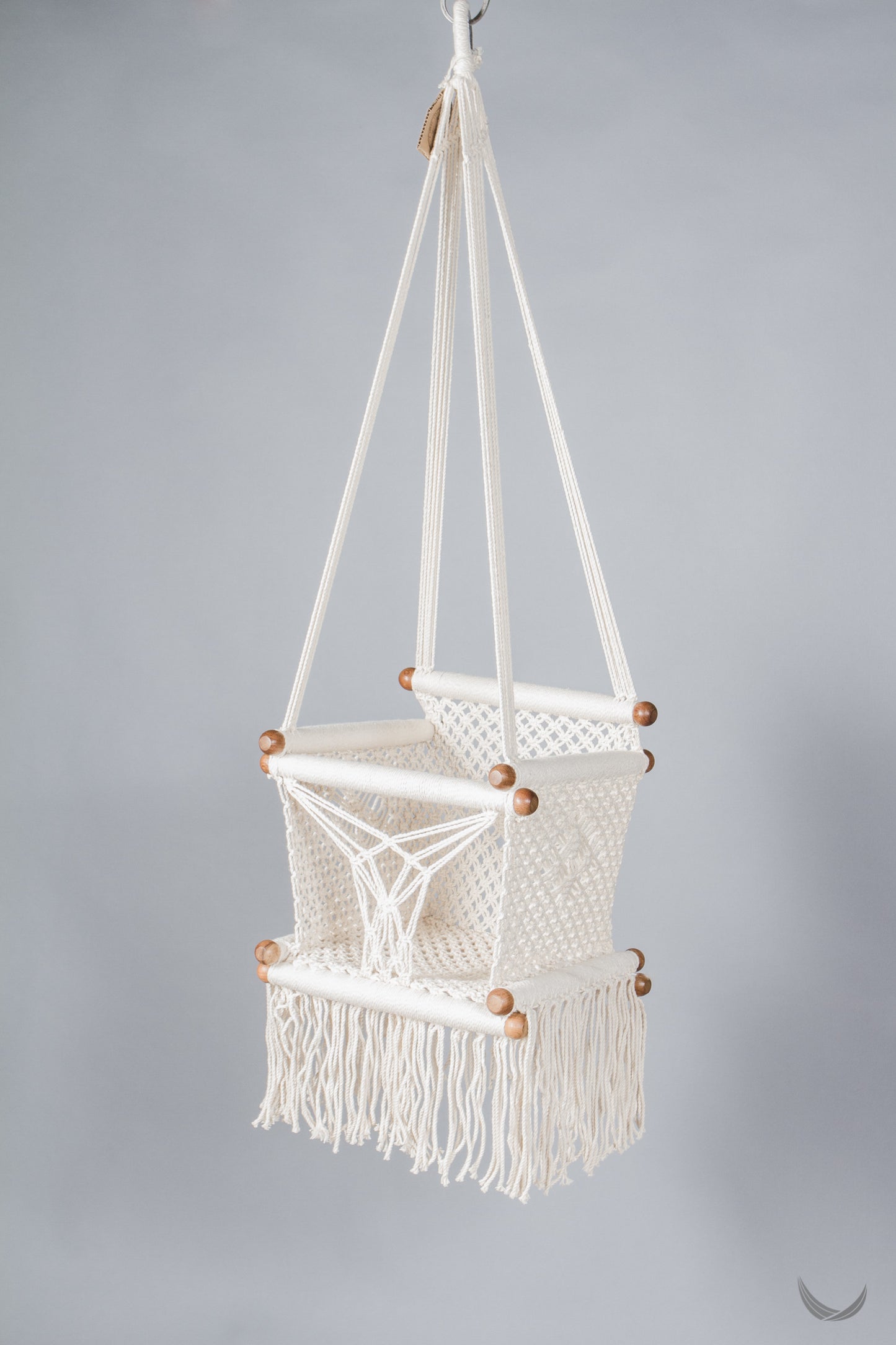 ivory color baby swing chair