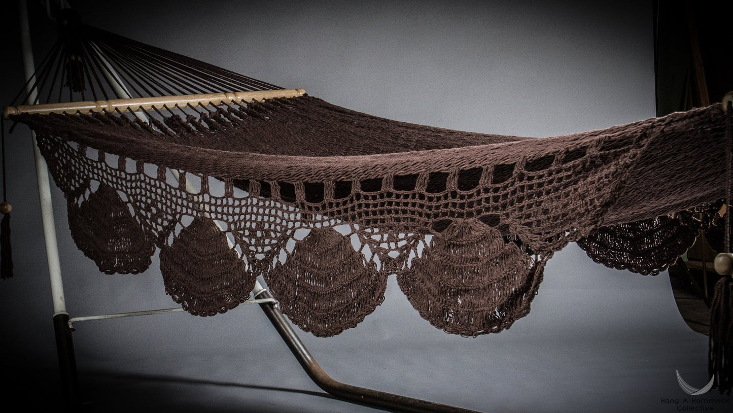 cotton crochet fringe trim