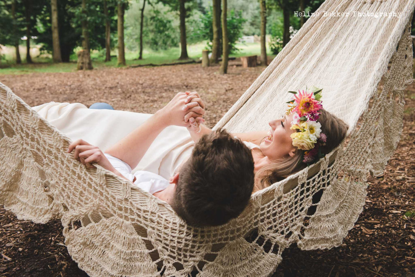 hammock without bars - crochet fringe -styled picture