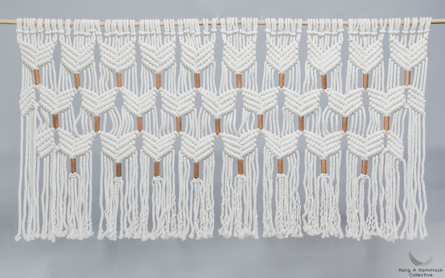 macrame Wall Hanging. studio picture