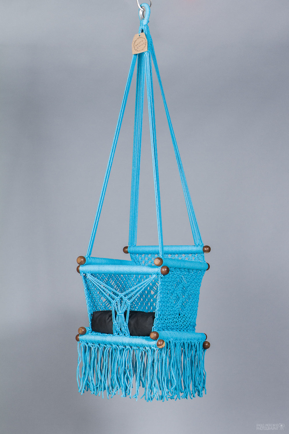 Blue baby shop swing chair