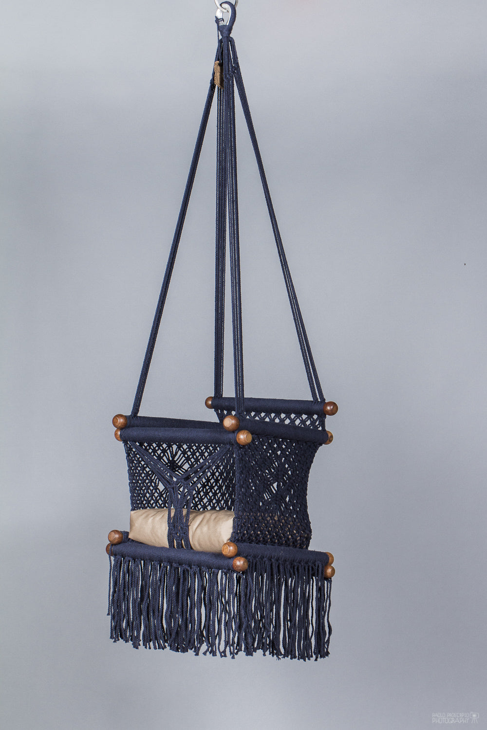 Baby Swing Chair in Dark Blue (made on order)