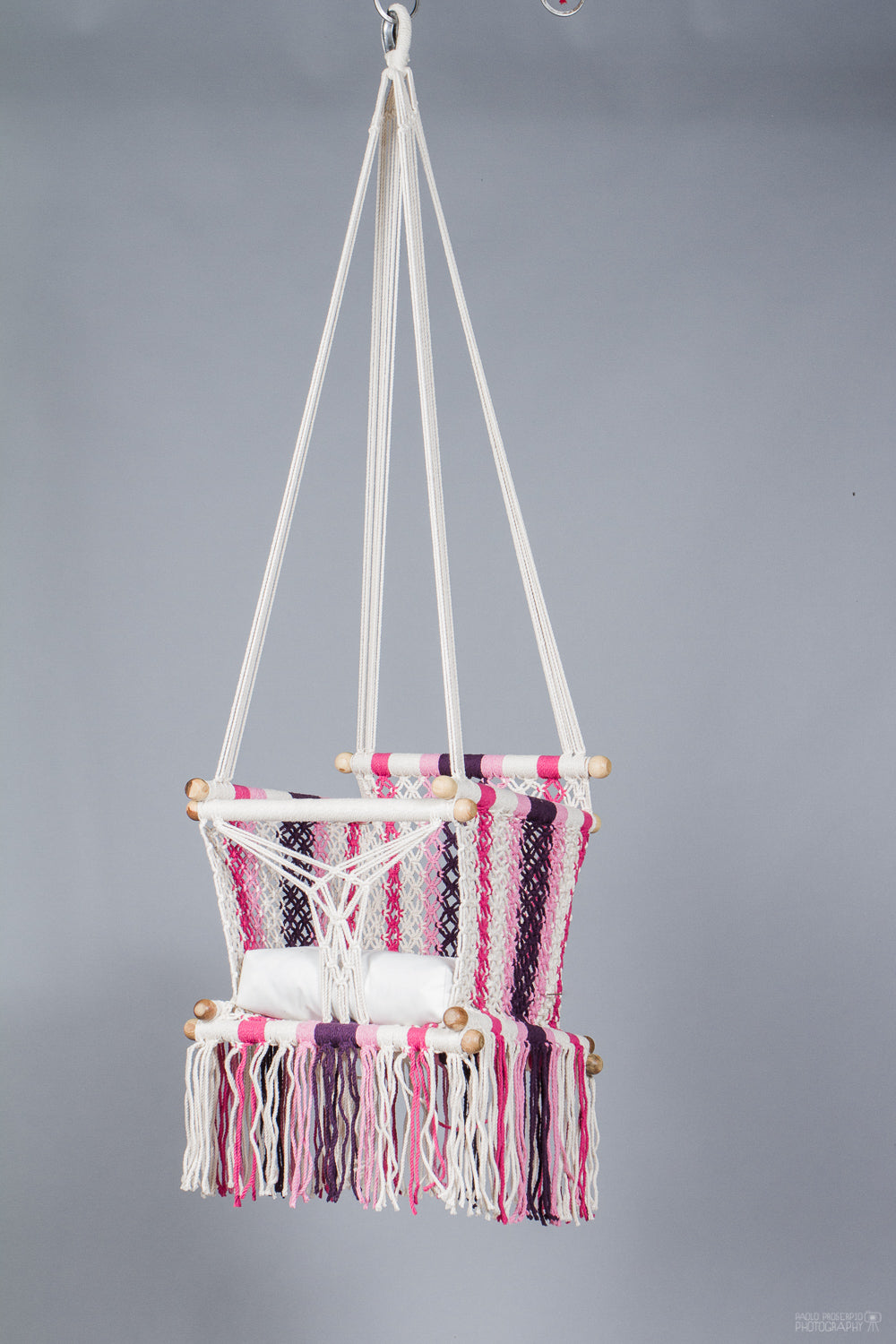 Baby Swing Chair in different pinks and cream (made on order)