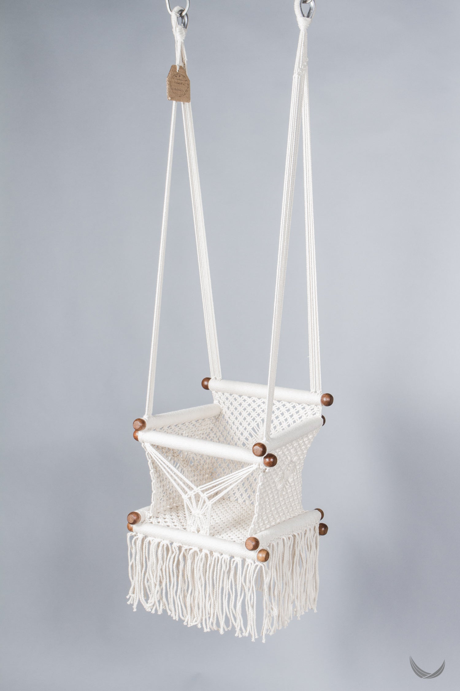 ivory color baby swing chair
