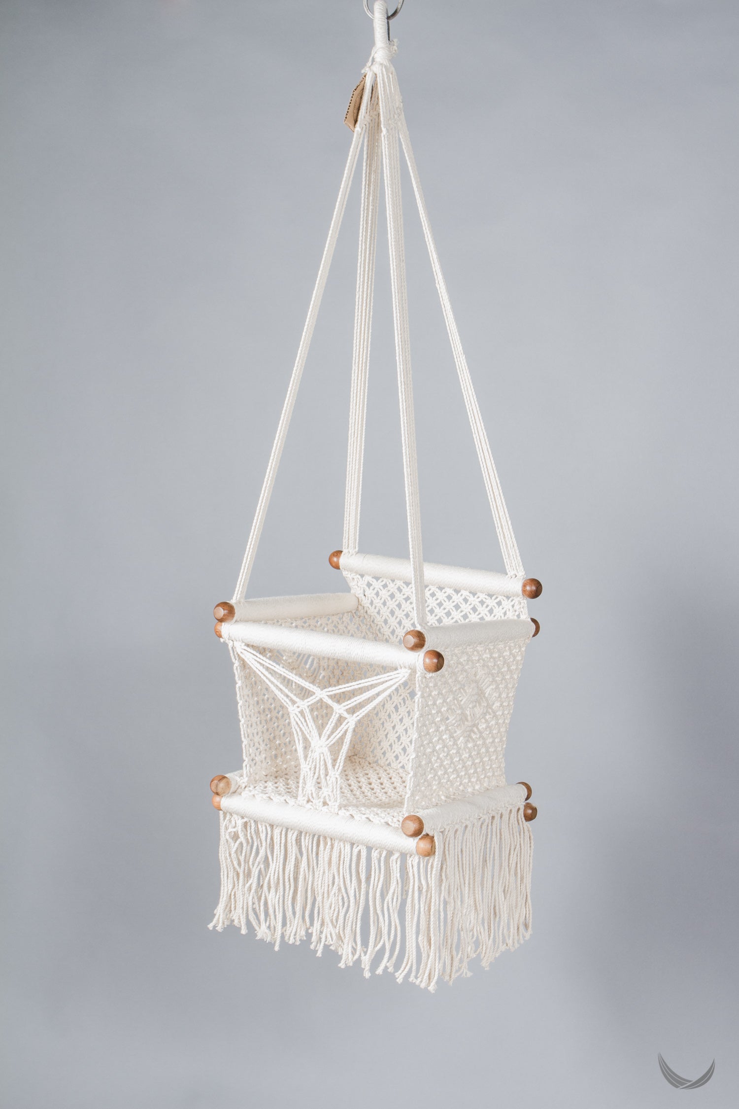 ivory color baby swing chair