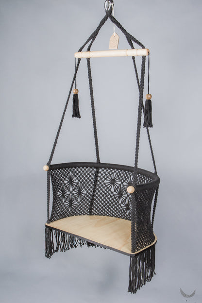 black color hanging chair