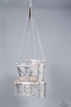 [hammocks and baby hanging chairs in macrame] - hangahammockcollective